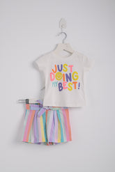 Colorful Rainbow Infant Set